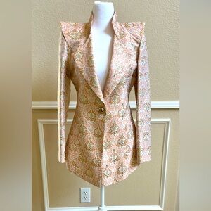 Pink blazer size medium large